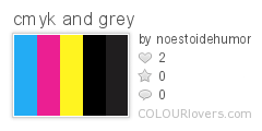 cmyk and grey