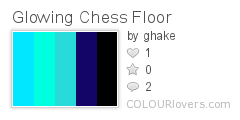 Glowing Chess Floor