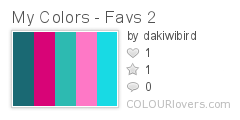 My Colors - Favs 2