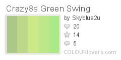 Crazy8s Green Swing