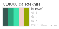 CL#800 paletteknife