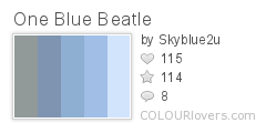 One Blue Beatle