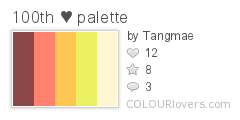 100th_♥_palette