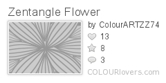 Zentangle_Flower