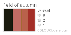 1334971 field of autumn Autumn Foliage Color Palettes