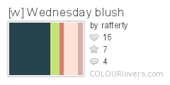 [w] Wednesday blush