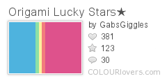 Origami_Lucky_Stars★