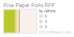 Rice Paper Rolls RPF