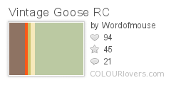 Vintage Goose RC