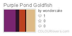 Purple Pond Goldfish