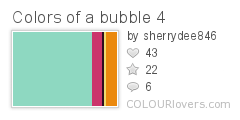 Colors of a bubble 4