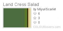 Land Cress Salad