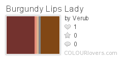 Burgundy Lips Lady
