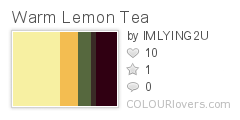 Warm Lemon Tea
