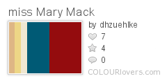 miss Mary Mack