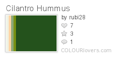 Cilantro Hummus