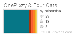 OnePixzy_Four_Cats