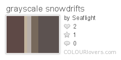grayscale snowdrifts