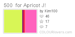 500_for_Apricot_J!