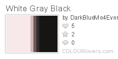 White Gray Black