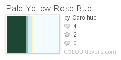 Pale Yellow Rose Bud