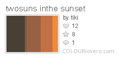 twosuns inthe sunset