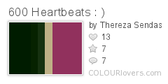 600 Heartbeats : )