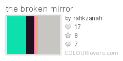 the broken mirror