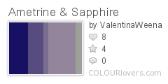 Ametrine & Sapphire
