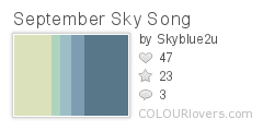 September Sky Song