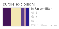 purple explosion!