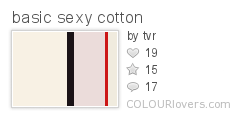 basic sexy cotton