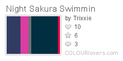 Night Sakura Swimmin