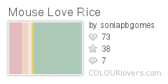 Mouse Love Rice