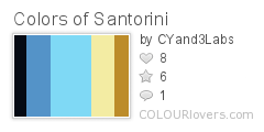 Colors of Santorini