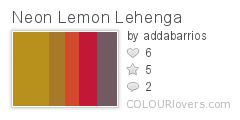 Neon Lemon Lehenga