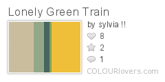 Lonely_Green_Train