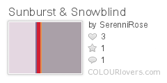 Sunburst & Snowblind