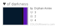 ♥ of darkness