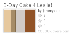 B-Day Cake 4 Leslie!