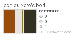 don quixote's bed