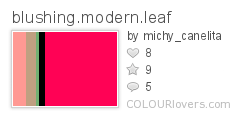 blushing.modern.leaf