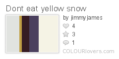 Dont_eat_yellow_snow