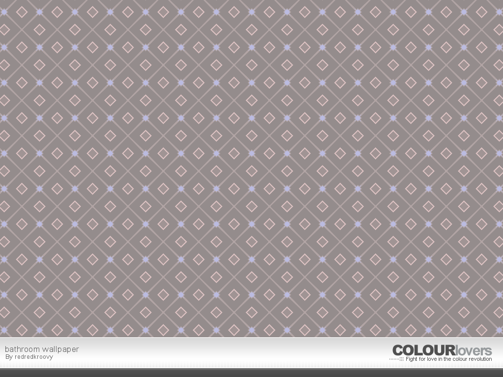 Pattern / bathroom wallpaper :: COLOURlovers