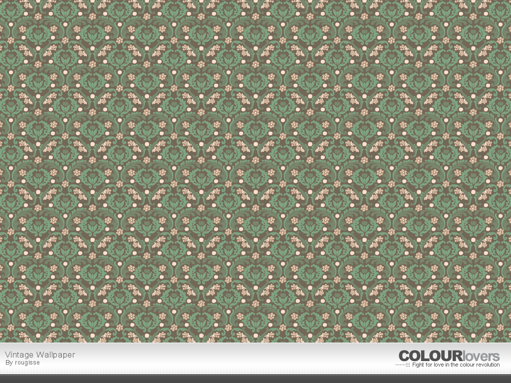 Pattern / Vintage Wallpaper :: COLOURlovers
