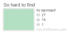So_hard_to_find