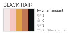 Palette / BLACK HAIR :: COLOURlovers
