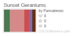 Sunset_Geraniums